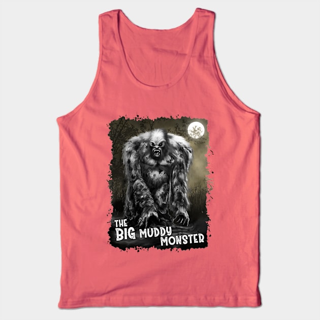 The Big Muddy Monster Tank Top by CreepyAcres